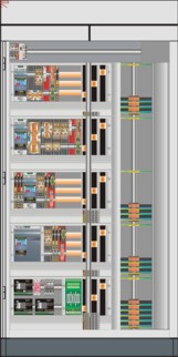 Sammelschienenraum Hilfsger&auml;teraum Kabel- anschluss- raum Ger&auml;teraum